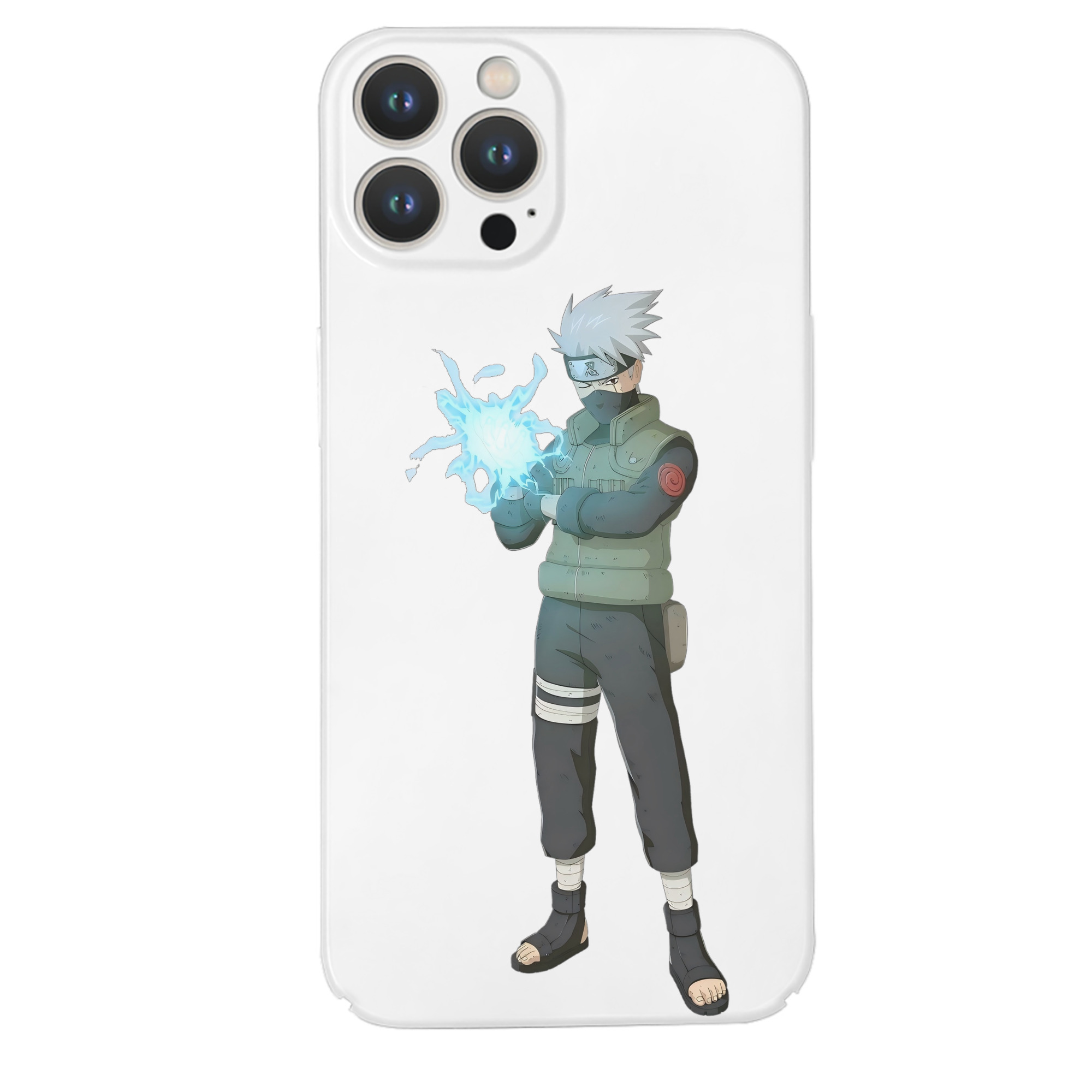 （画像用） NARUTO -ナルト- はたけ カカシ Hatake Kakashi 【iPhone 14シリーズ対応】ハードケース